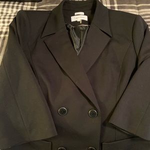 Calvin Klein 3/4 Sleeve Blazer